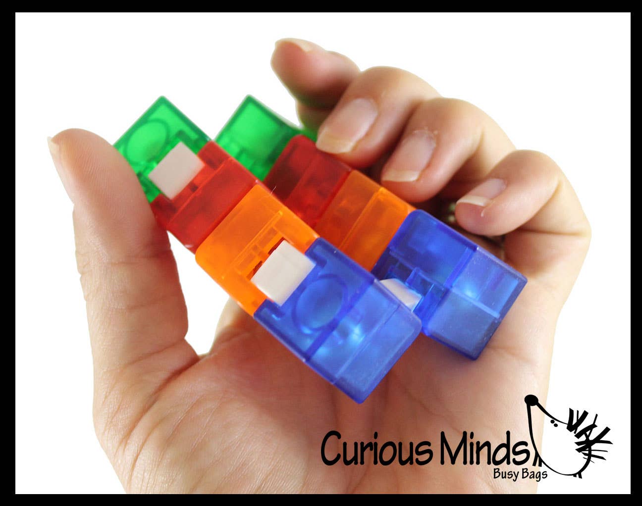 Curious Minds Toys - Wholesale Fidget Toy - Kids - 1 Heavy Infinity Cube - Magic Endless Folding Fidget Toy -1