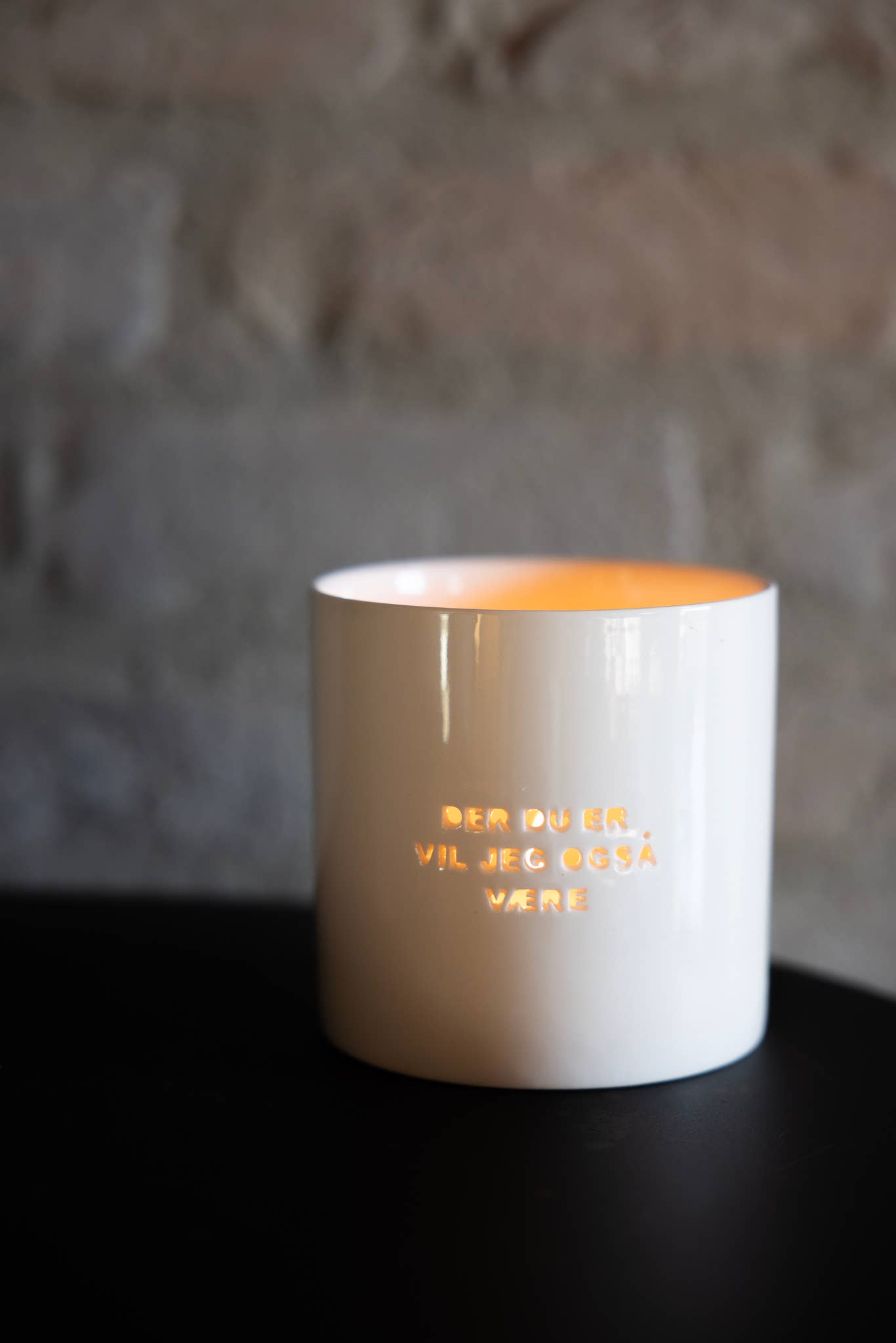 Sögne Home - Wholesale Candle Holder - sögne white t-lysholder der du er large