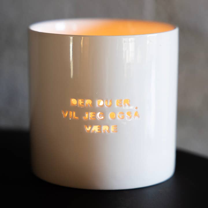 Sögne Home - Wholesale Candle Holder - sögne white t-lysholder der du er large0