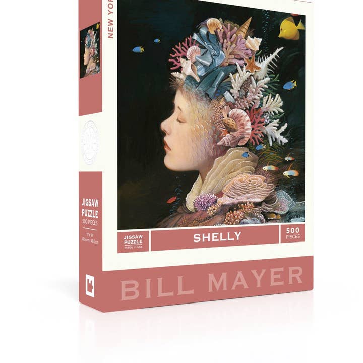 New York Puzzle Company - Wholesale Puzzle - Adult - Shelly - 500 Piece Jigsaw Puzzle