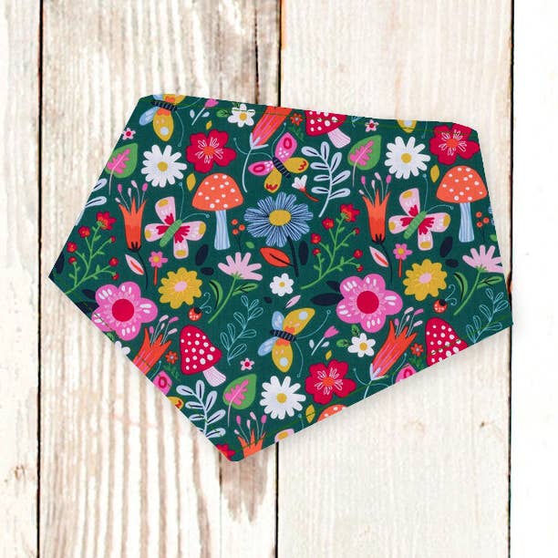 BibbyBubby - Wholesale Pet Bandana - Dog - Whimsy Dog Bandana (Snap-on, adjustable, 3 sizes available)0