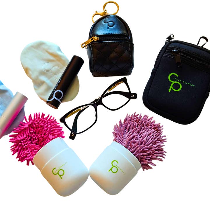 Clean Peepers - Wholesale Eyewear Cases & Holders - Women's - CP Eyeglass Essentials Kit2