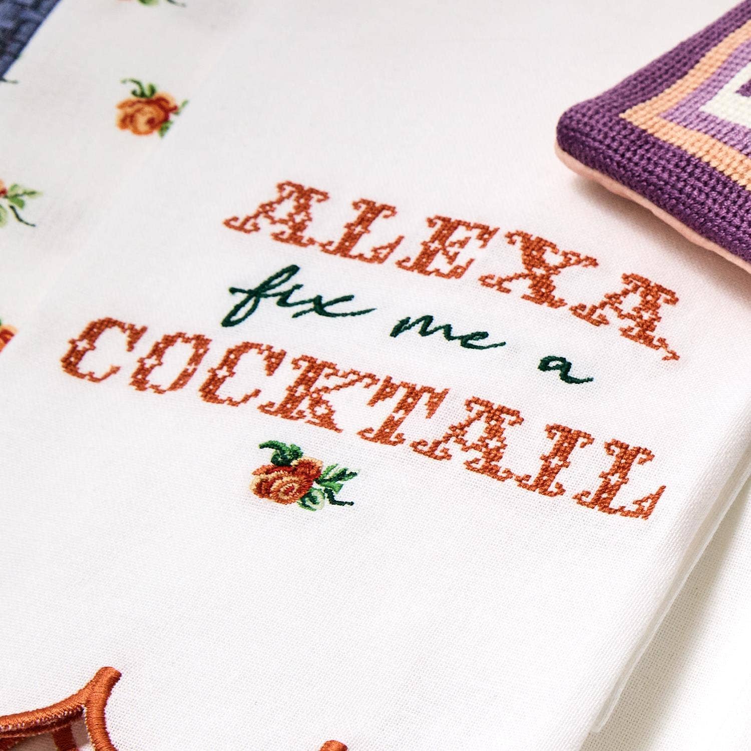 Boyar Gifts for Two's Company - Wholesale Tea Towel - Alexa  | Cross Stitch Dish Towel Assortment5