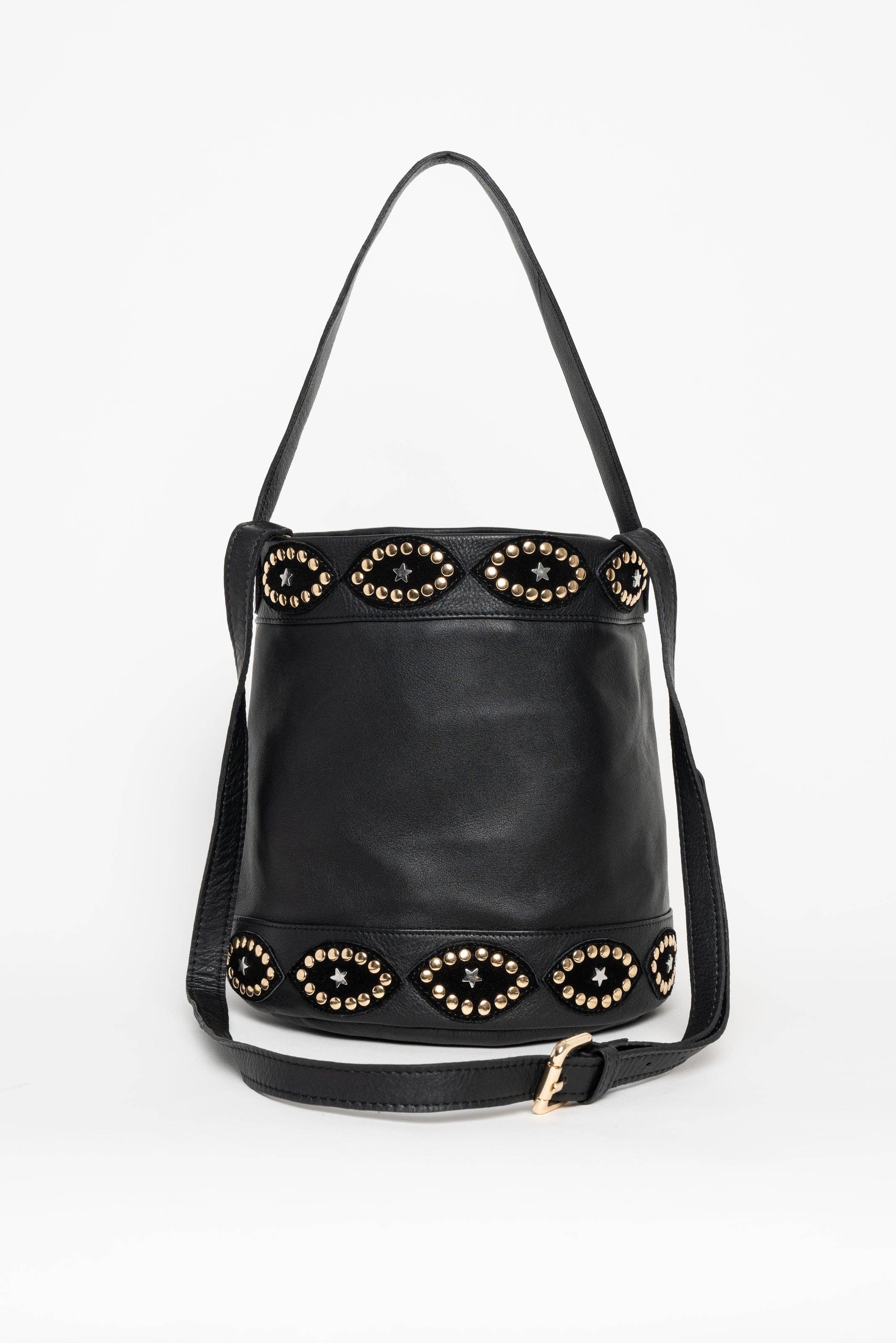 Piti Cuiti - Wholesale Shoulder Bag - Women's - SARA BLACK BAG2