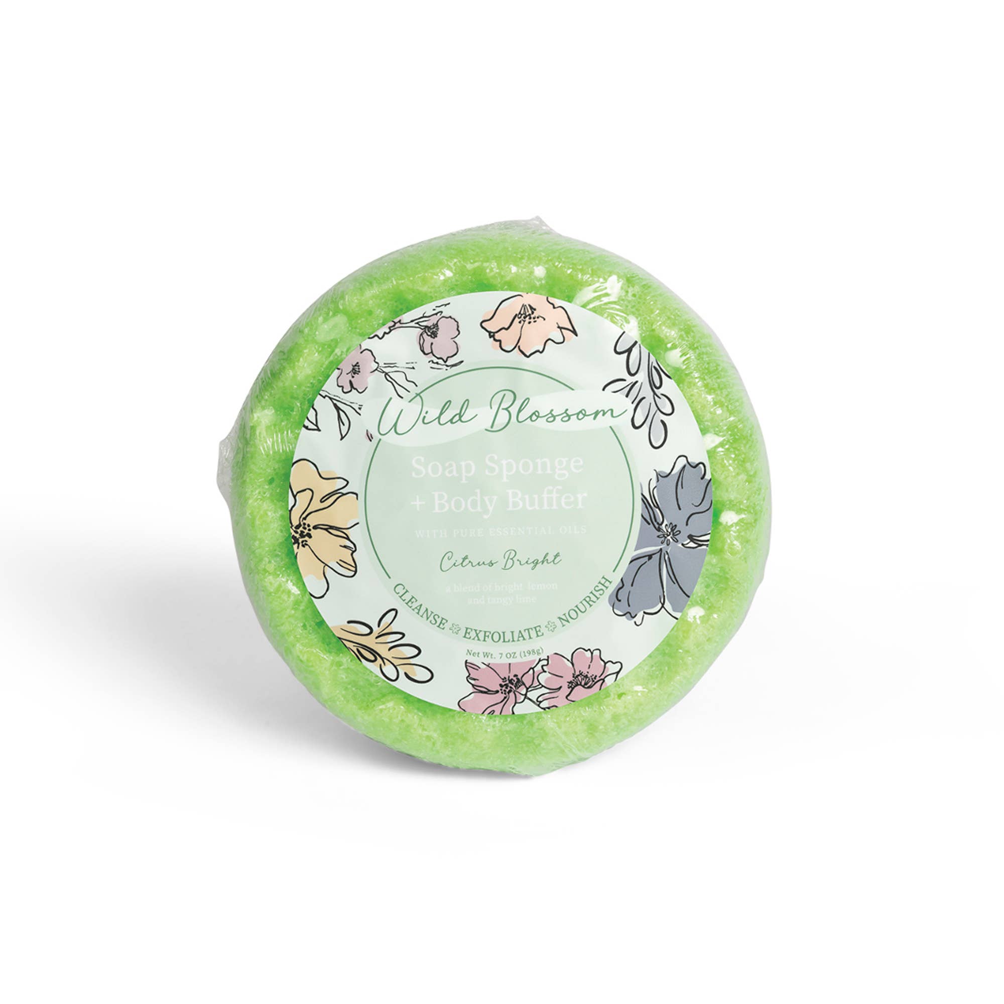 Cait + Co - Wholesale Body Scrub/Exfoliant - Wild Blossom Soap Infused Body Buffer-Citrus Bright