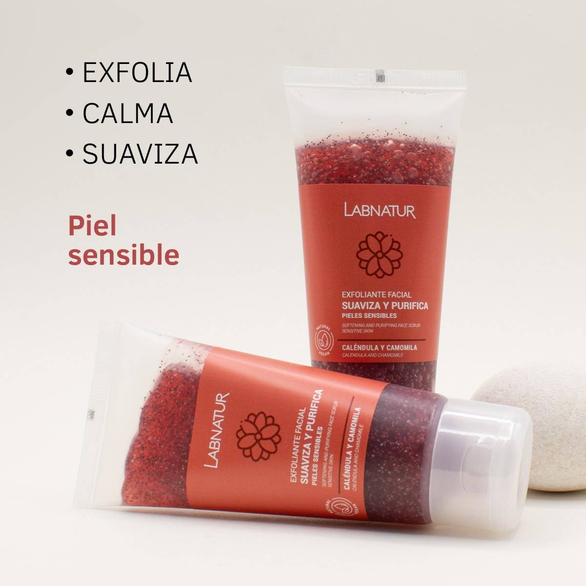 Laboratorio SYS - Vente Exfoliants/Gommages visage - Gommage visage au calendula et camomille 100 ml Labnatur4