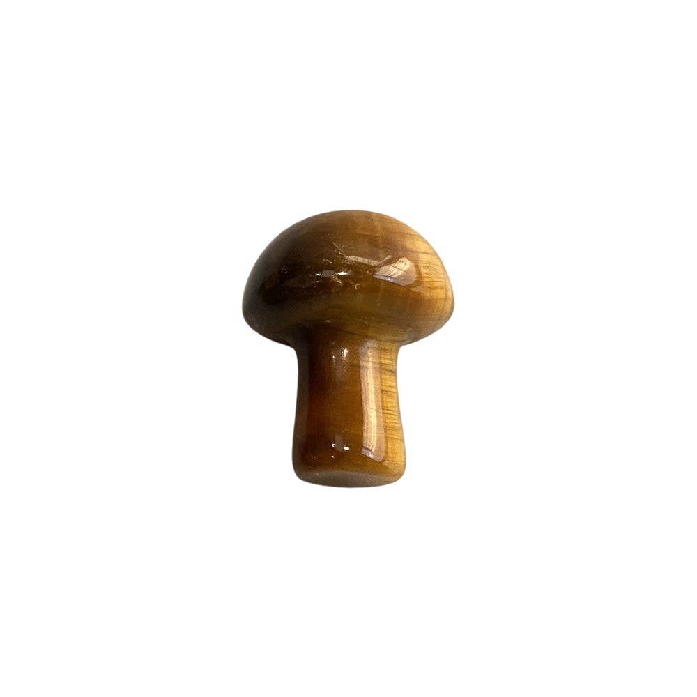 Heaven Spring Ltd - Wholesale Spiritual Stone/Crystal - Hand Carved Crystal Mushroom, 2cm19