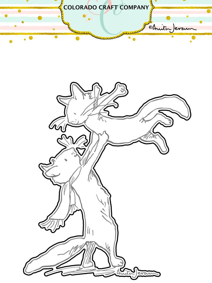 AJ661-D Anita Jeram ~ Time Of My Life Dies for wholesale by Colorado Craft Company