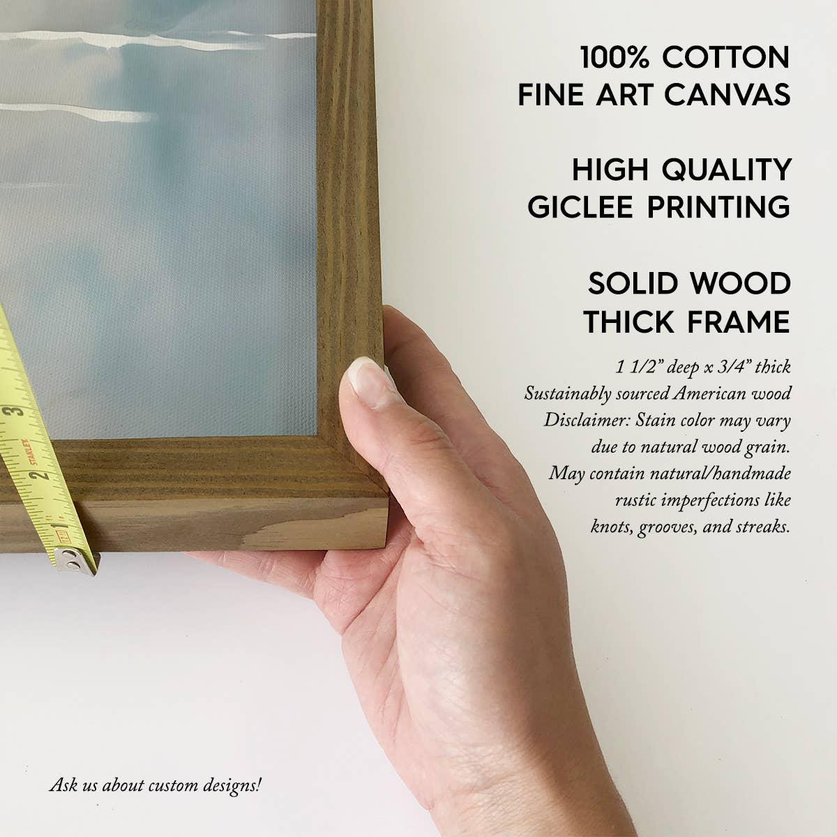 Hangout Home - Wholesale Art Print - Jesus Walking on Water - Jesus Canvas Art - Wood Framed Art1