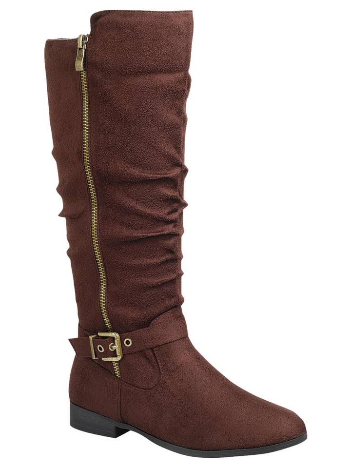 FASHION EMPORIO - Wholesale Boots - Women's - Women's Knee High Comfort Riding Boots FL-GENTLE-33