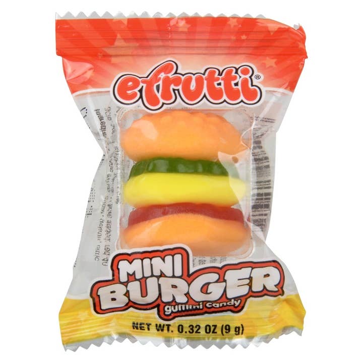 La Luna Bella - Toys - Wholesale Gummy - Gummi Burger 60ct Display #3 LLB candy
