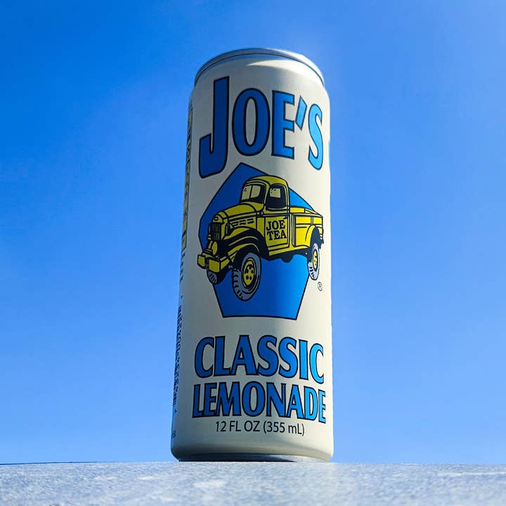Classic Lemonade - Cane Sugar - 36 Pack, Cans for wholesale by Joe Tea & Joe Chips