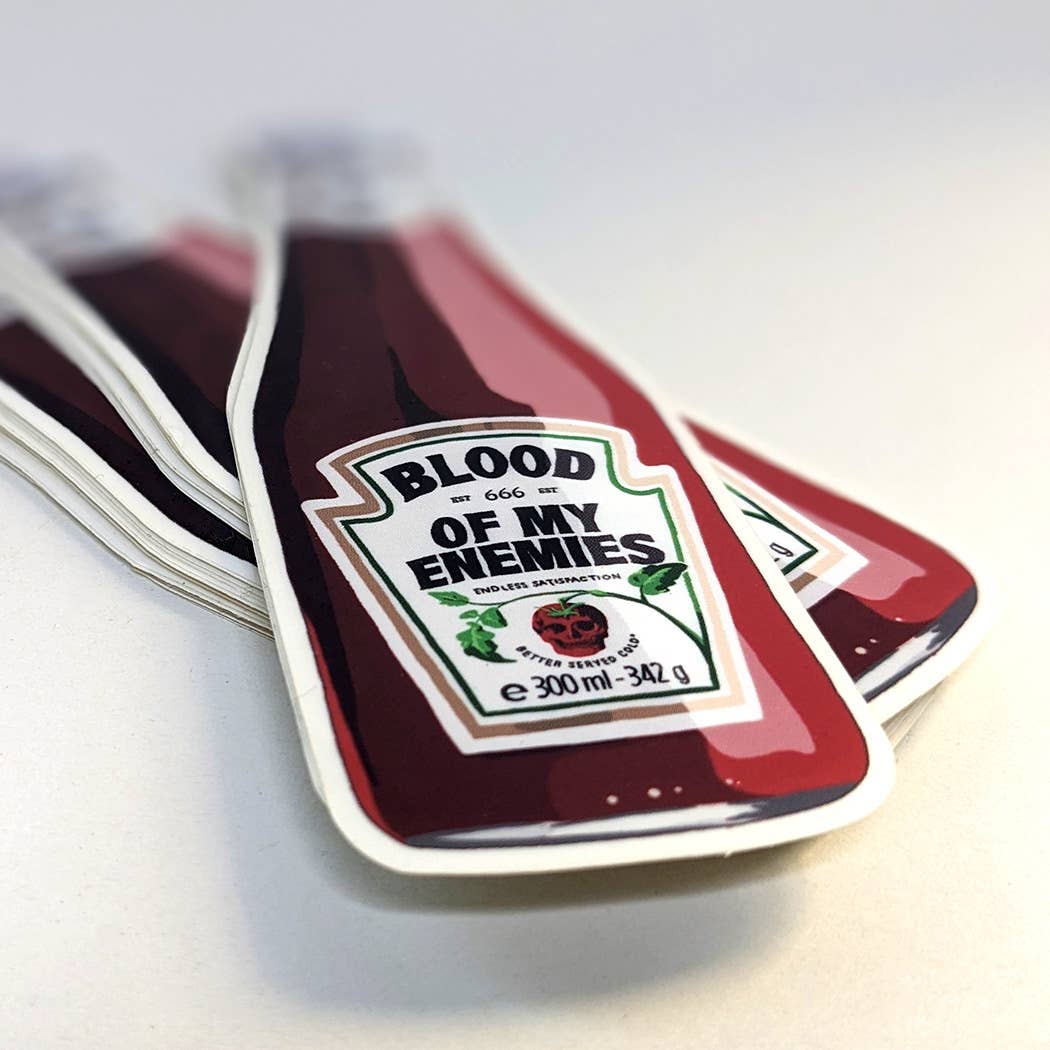 Useless Treasures – wholesale Klistermärke – Secret Ingredient – XL halvgenomskinlig klistermärke1