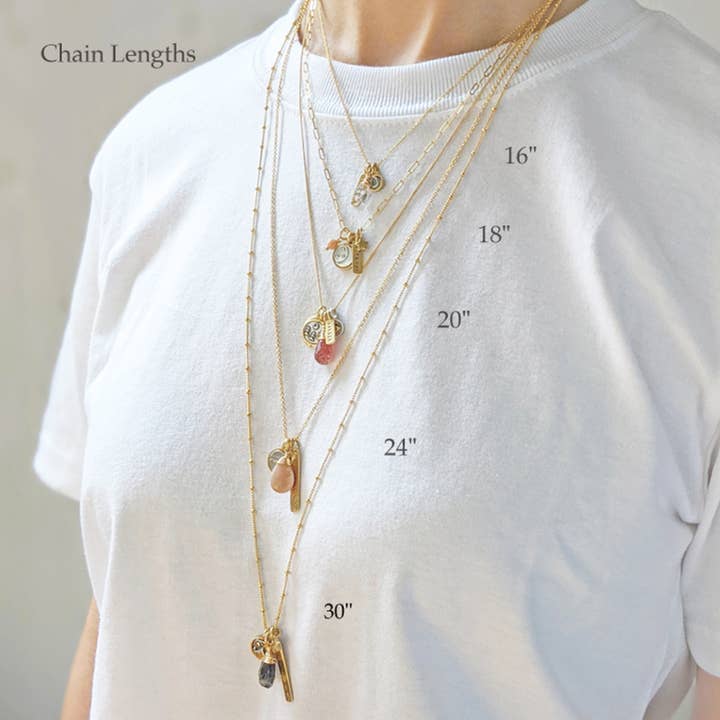 Marmalade Jewellery - Wholesale Link & chain necklace - Gold-Filled Chains - Short Chains (16", 18", 20")4