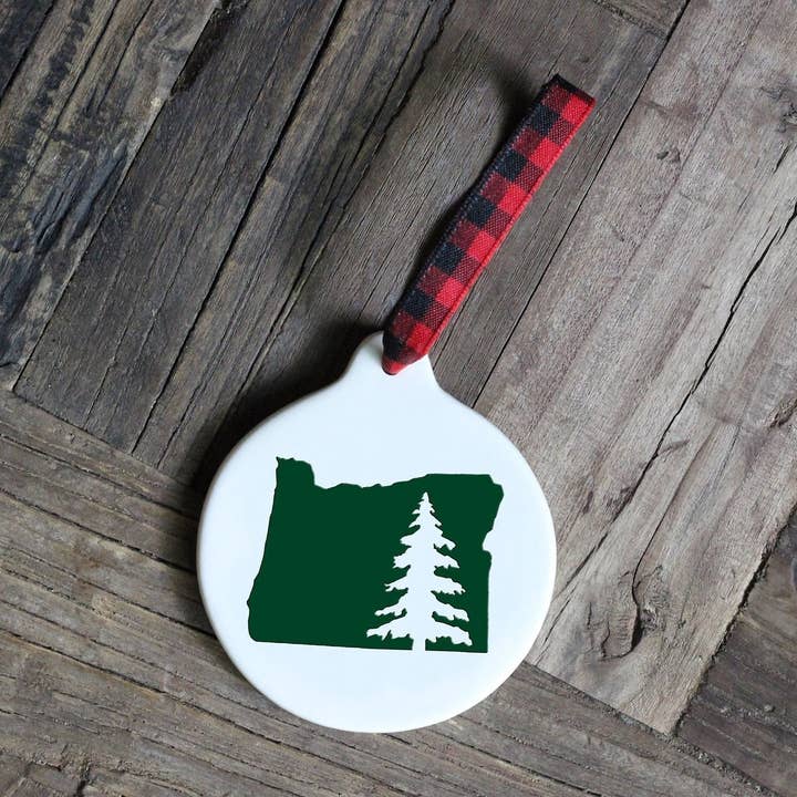 Oregon Ornament for wholesale by Melody Press Co.