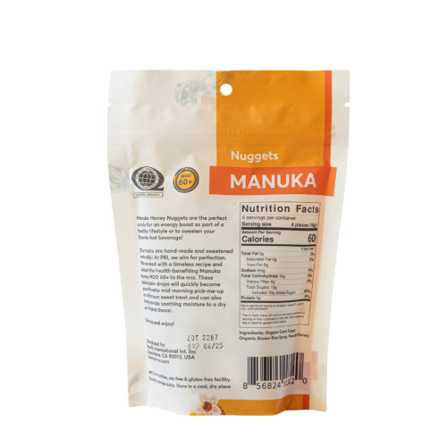Pacific Resources - Wholesale Honey - Manuka Honey Nuggets 3 oz1