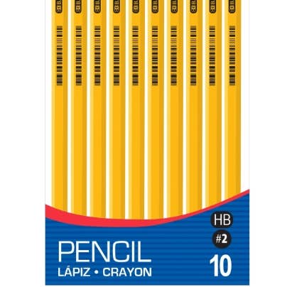 USA HomeMax - Wholesale Crayons – Child & baby - Yellow Pencil #2 Premium (10/Pack)0