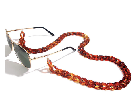 Reddish White Eyeglass Chain - Oversized for wholesale on Faire6