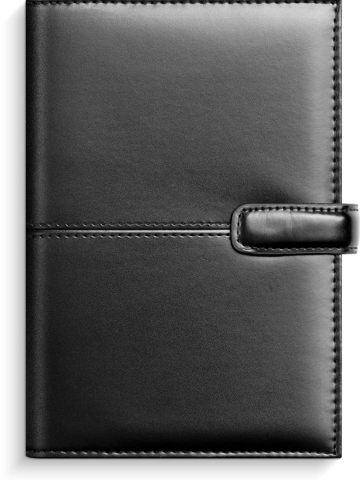 Kalender 2024 Regent Systemkal svart konstläder för wholesale av Burde Publishing AB