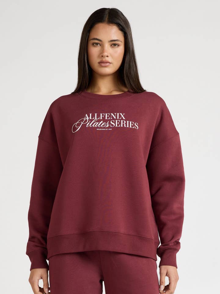 Pilates Series Crew Jumper for wholesale by All Fenix