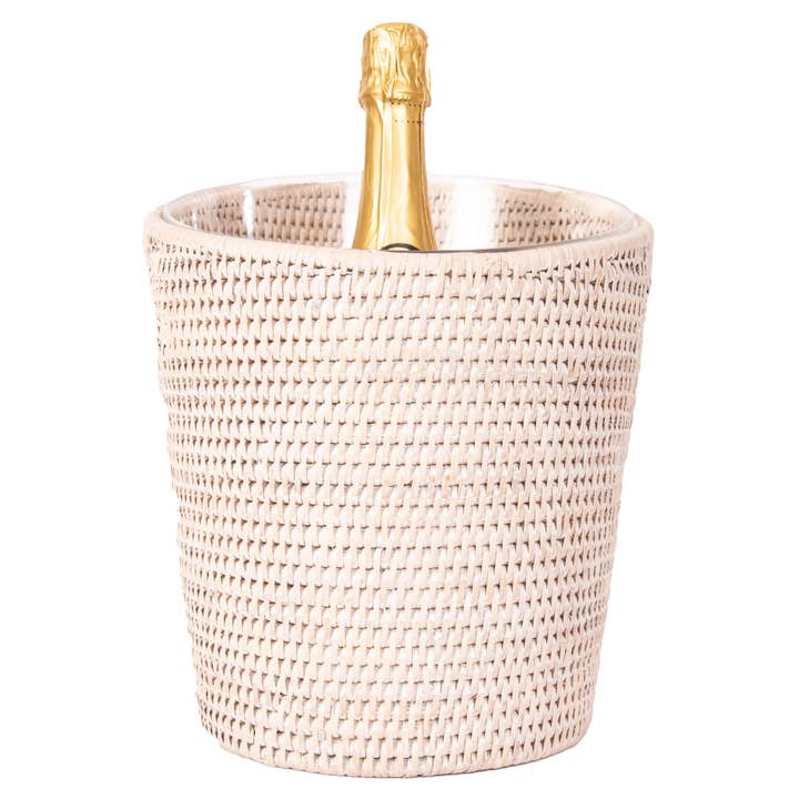 Artifacts Trading Company - Wholesale Ice Bucket - Artifacts Rattan™ Small Champagne Bucket with Acrylic2