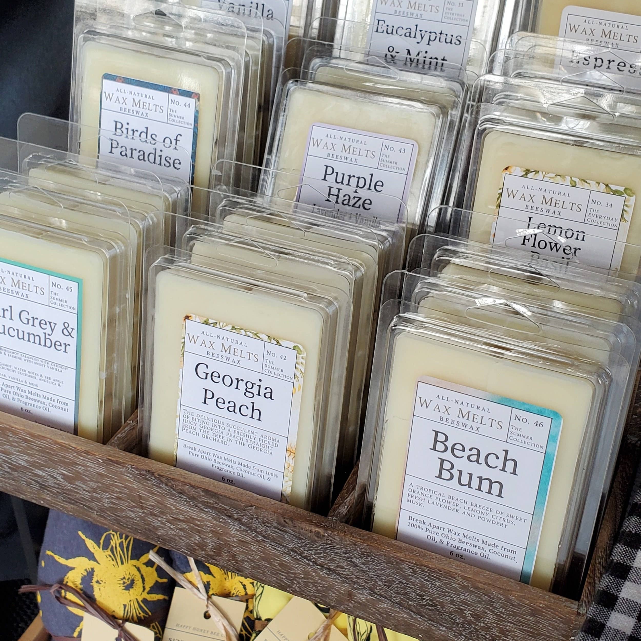 Happy Honey Bee Co. - Wholesale Wax Melt - Espresso Latte 6 oz Beeswax Wax Melts7