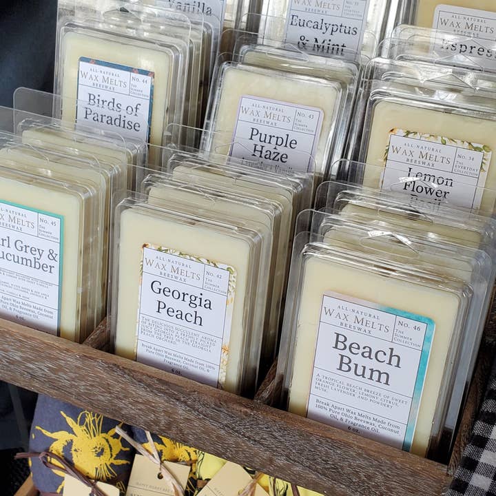 Happy Honey Bee Co. - Wholesale Wax Melt - Espresso Latte 6 oz Beeswax Wax Melts7