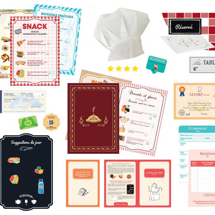 Amulette - Vendita all'ingrosso Set di giocattoli - Bambini - Il mio primo ristorante, gioco di imitazione2