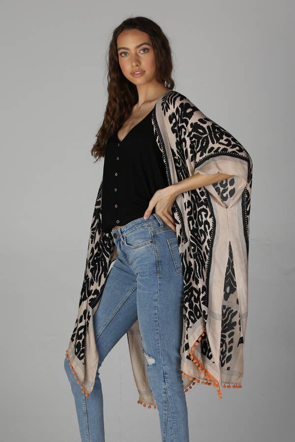 ANGIE - Vendita all'ingrosso Kimono - Donna - X2W48-BR9610