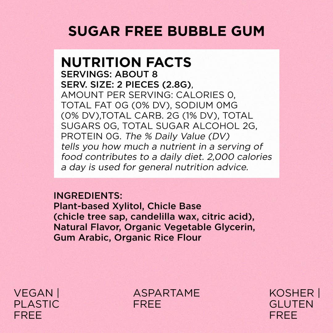 Simply Gum – wholesale Tuggummi – Sockerfritt Tuggummi - Naturligt + Plastfritt | 6-pack1