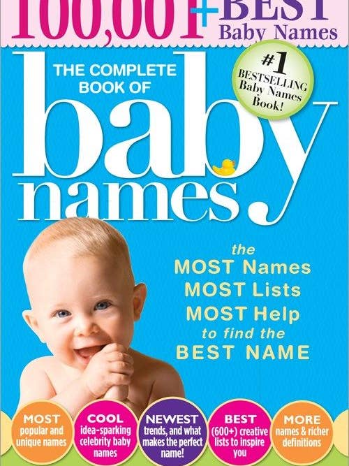 The Complete Book of Baby Names for wholesale by Sourcebooks