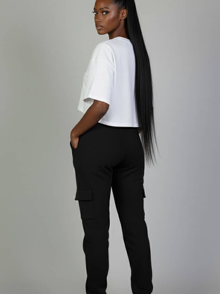 CAPELLA APPAREL - Wholesale Athletic Sweatpants/Joggers - Women's - Side Pocket Drawstring Waist Sweatpants2