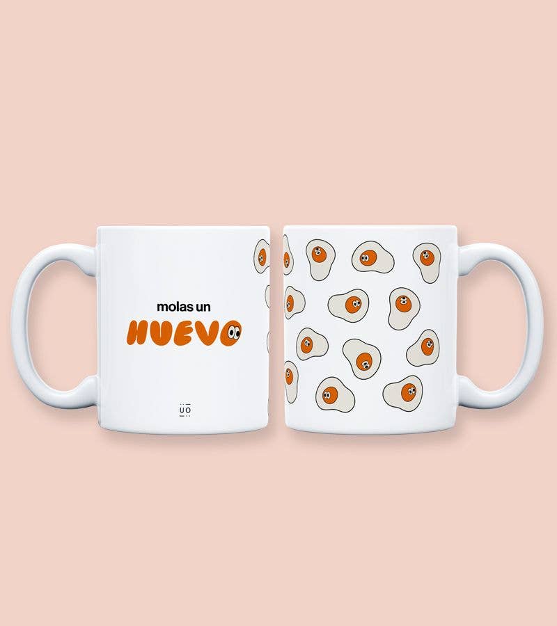 UO - Vente Tasse à café - Tasse « Molas Un Huevo »0