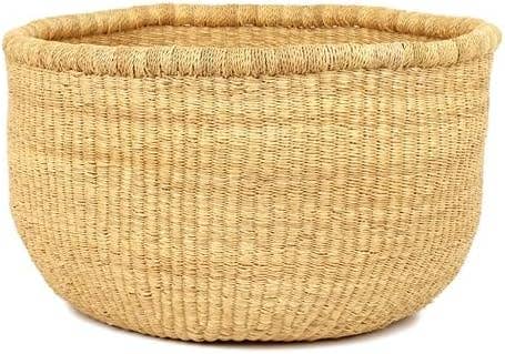 Tanga Baskets - Wholesale Basket - Large Bolga Ghana Basket Fair Trade - Dye Free2