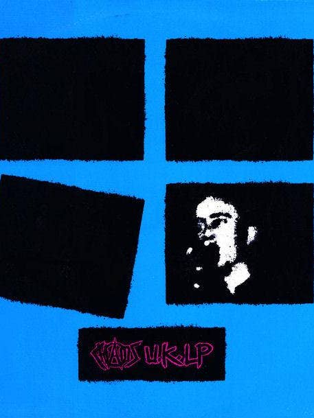 Chaos UK - S/T LP EXCLUSIVE CLEAR for wholesale by Dead Rockers