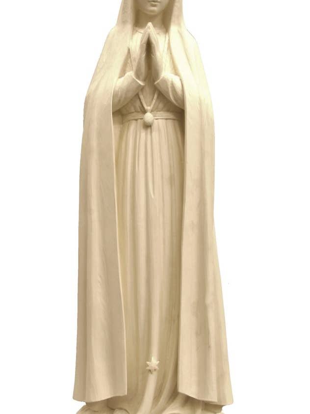 Wooden statue of Our Lady of Fatima 13378 for wholesale by Dolfi