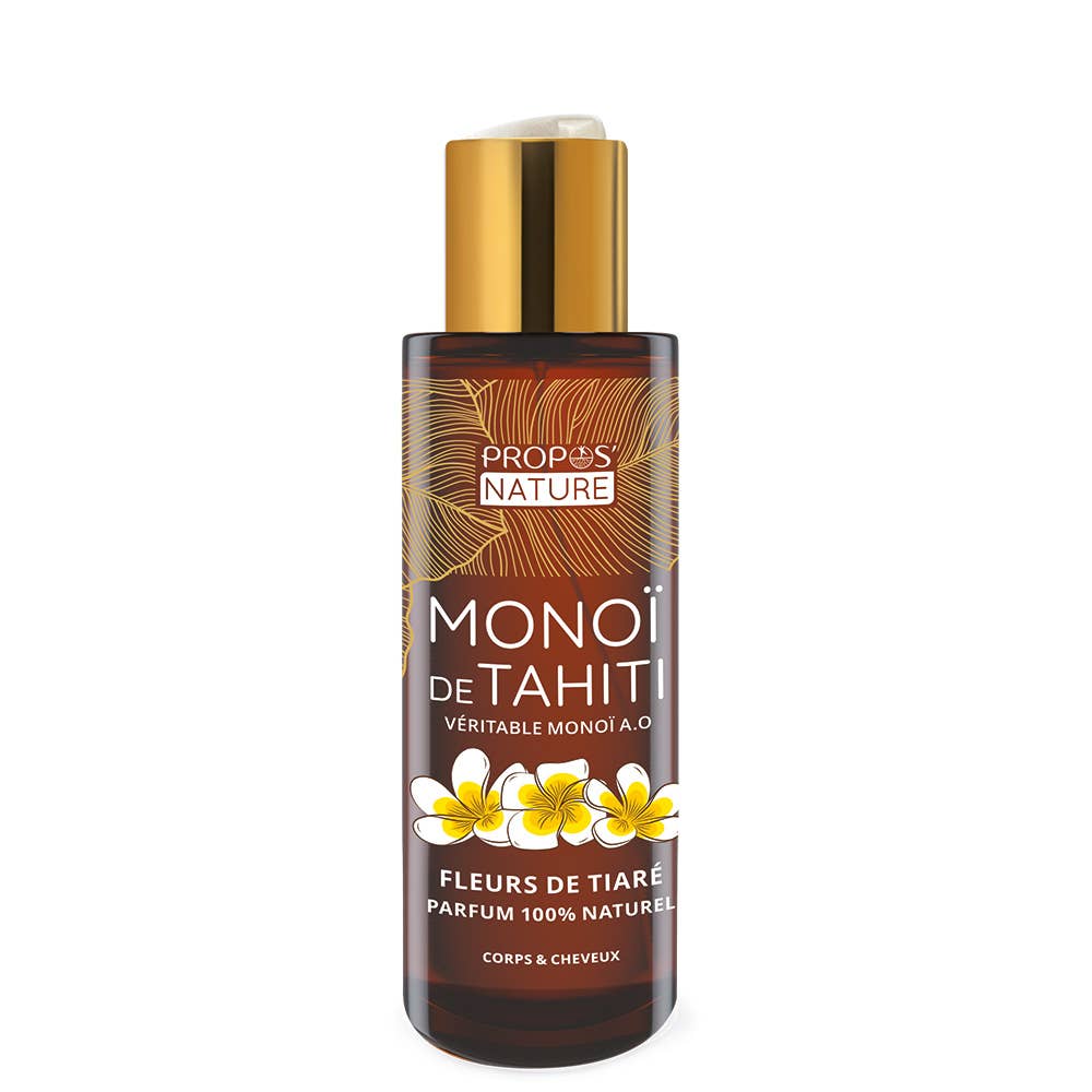 Propos'Nature – Engroshandel Solcreme – Ægte Monoï de Tahiti A.O - Fremstillet i Tahiti - 100 ml3
