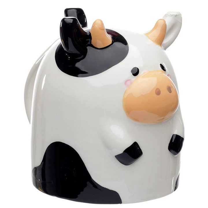Puckator Ltd - Wholesale Coffee Mug - Bramley Bunch Farm Cow Upside Down Ceramic Shaped Mug
