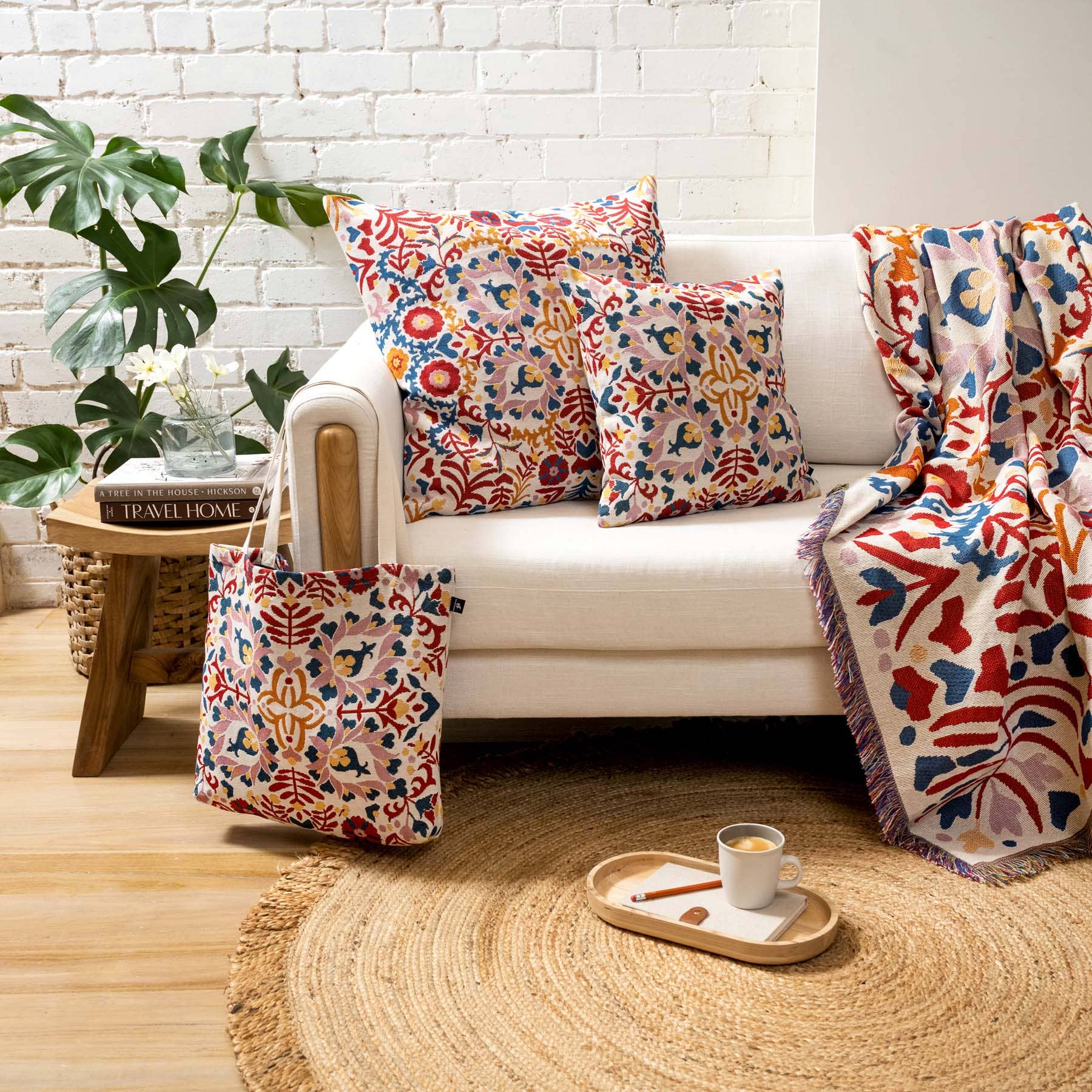 HENDEER - Vendita all'ingrosso Plaid - Tappeto/Telo da picnic intrecciato « A Day In The Life »2