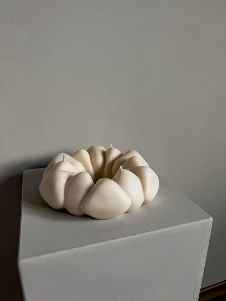 Ava candle sculpture for wholesale by NOMA Studio