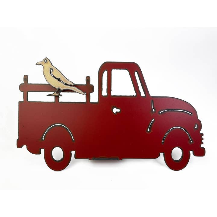 Iron Jewel - Wholesale Picture frame - Vintage Pickup Truck Picture Frame farmhouse eco magnet USA1