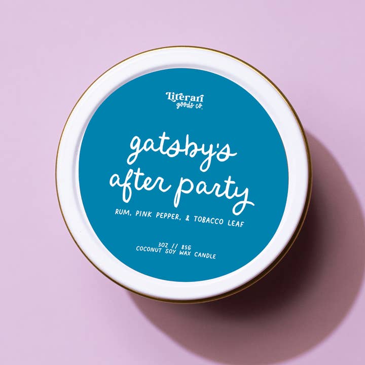 Bookish Fall Candle - Christmas Gift - Stocking Stuffer for wholesale by Literari Goods, Co | Book Themed Candles + Gifts