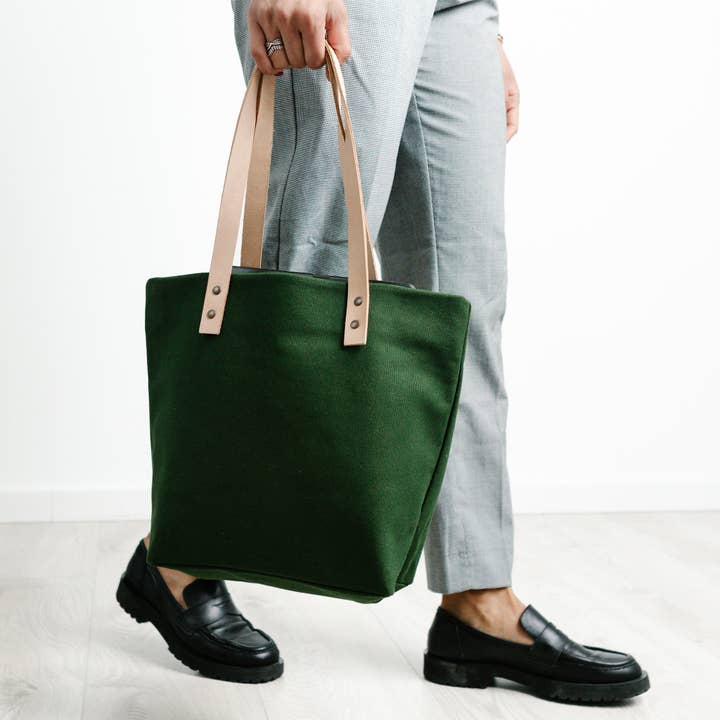 Sac à main en toile et cuir Cape pour la vente par ShoreBags