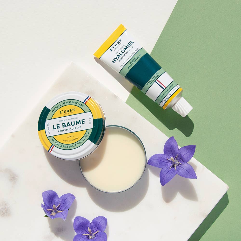 Feret Parfumeur - Distributed by Scents of Europe - Wholesale Body Balm/Butter - *BUY 1 Get 1 50% OFF* Violet All-in-One Balm - 1.7 oz3