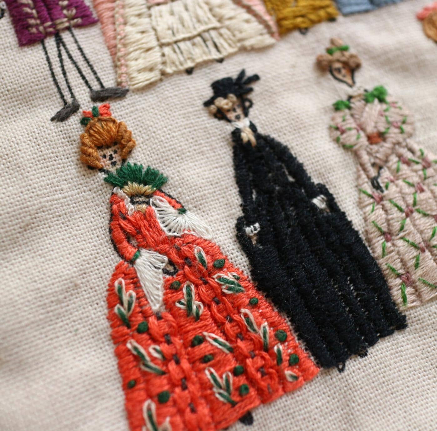 「FUNJI」In Japan – Sacola - Mulher por atacado – Mini Tote Bag de Bordado para Senhoras | Presente de Costura DIY Japonês4