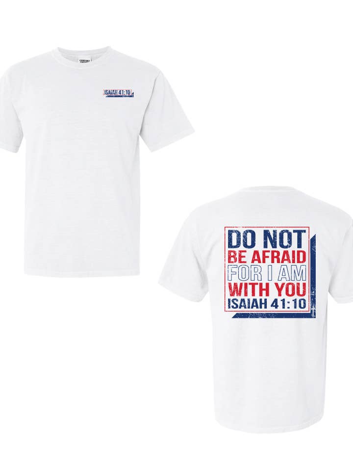Scripture Do Not Be Afraid for wholesale by Coastal Breeze Tees