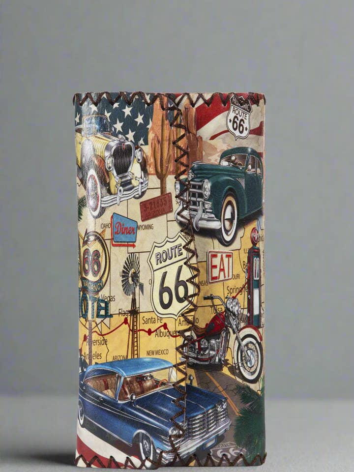 Bandolera estampada Vintage Route 66 HB0582 - NO.190 para venta al por mayor de Ole