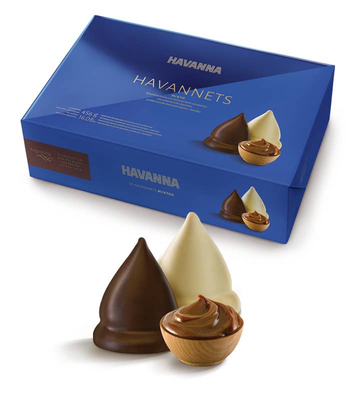 Premium Brand - Wholesale Chocolate Box - Havanna | Mixed Havannets | 12 units | 456 grams