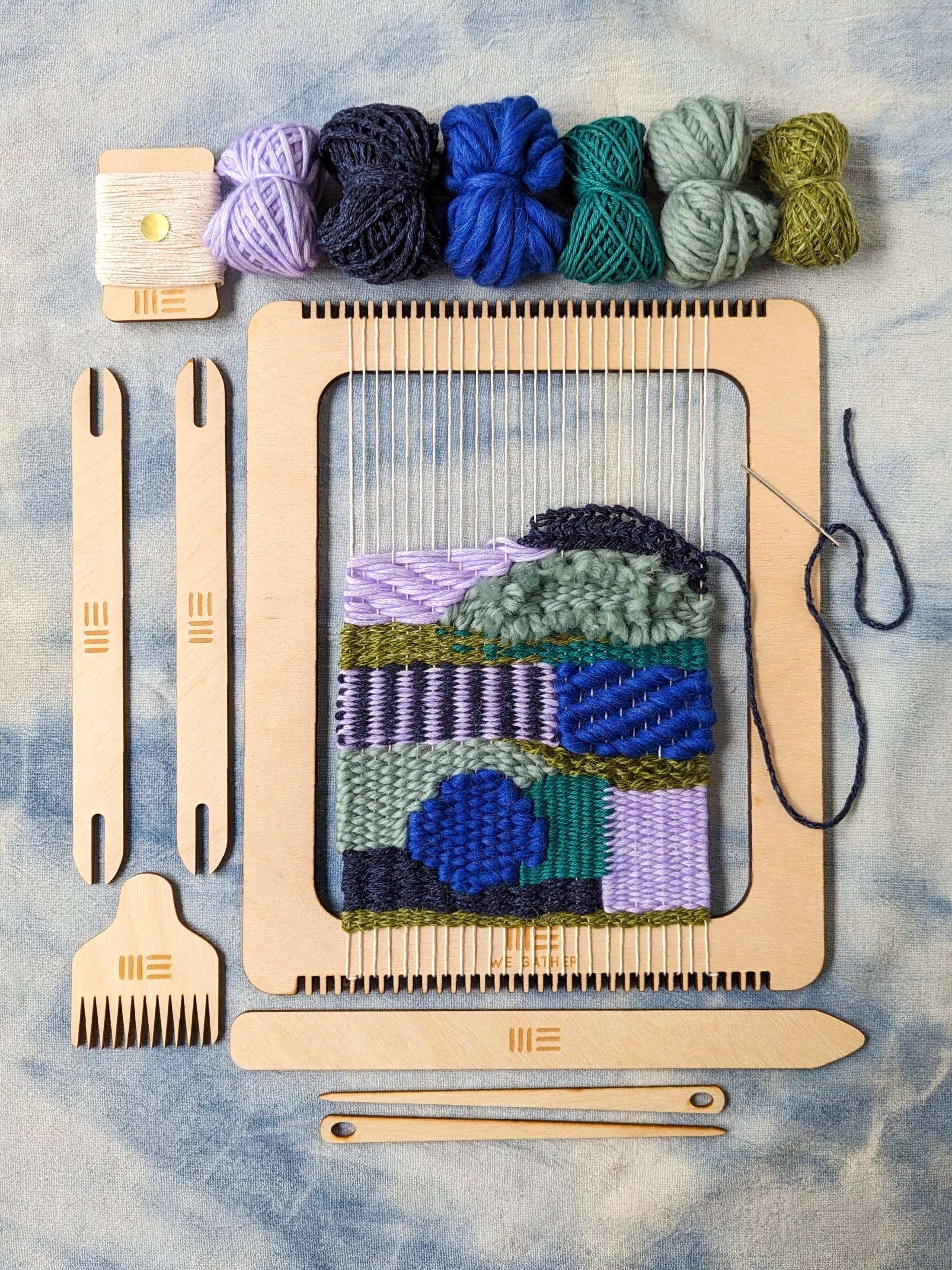 Mini Loom Kit For Weaving I Darn Good Yarn