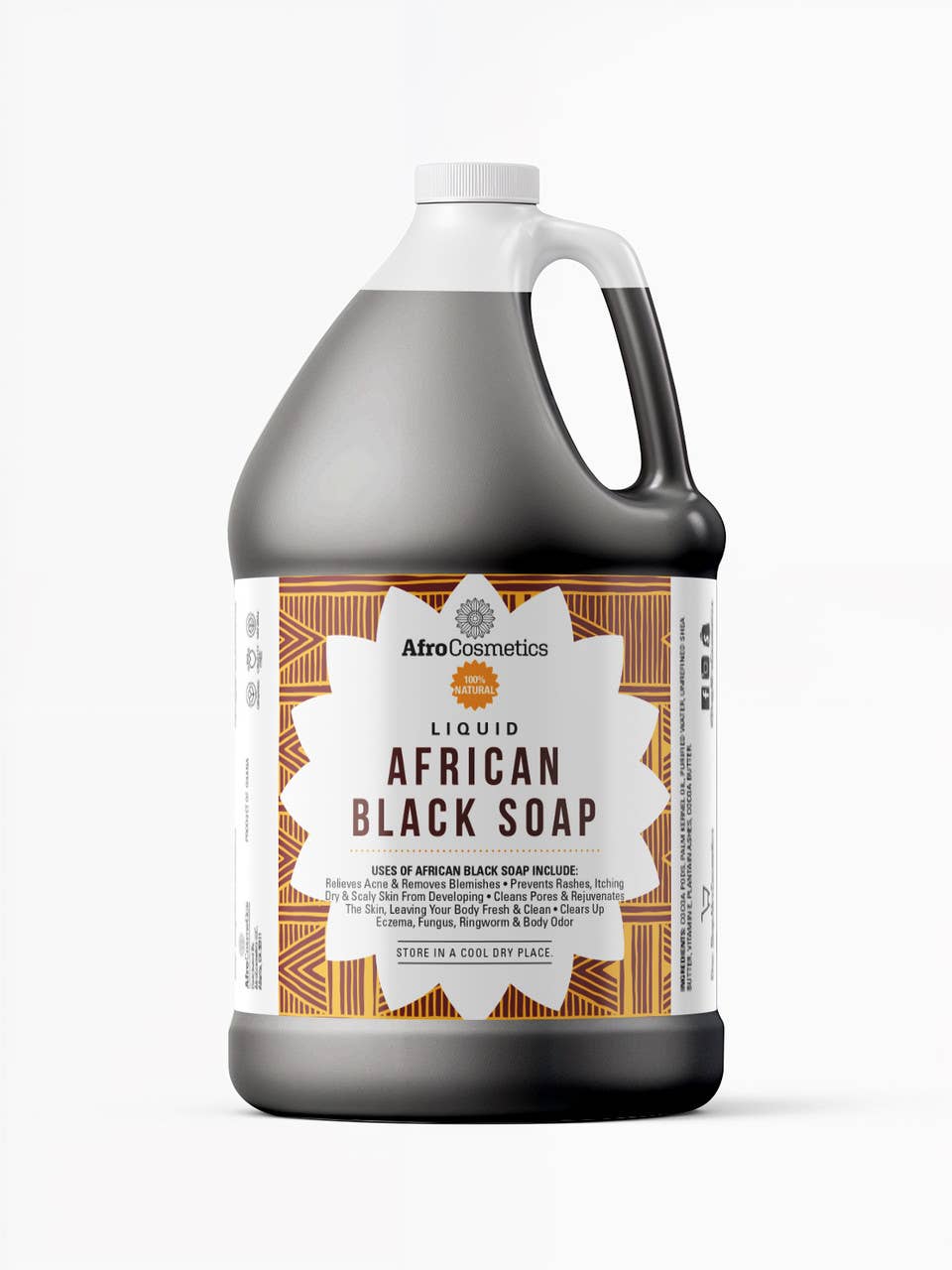 AfroCosmetics & Culture - Wholesale Body wash/shower gel - Raw African Black Soap Liquid, 100% Pure Natural Soap2